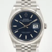 ロレックス デイトジャスト 179173G SS×YG AT グリーン