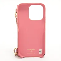 シャネル マトラッセ キャビアスキン iPhoneケース ピンク