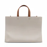 ジバンシィ Gトート ミディアム キャンバスxレザー 2WAYトート