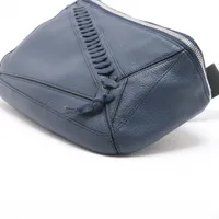 Loewe Puzzle sling bag Leather Sling backpack Navy Blue 