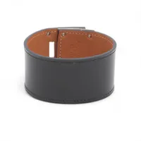 希少 エルメス ケリー レザー バングル 四角R刻印 2014年 ブラウン