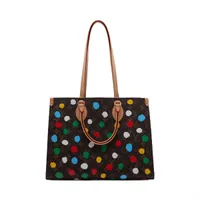 ヴィトン×草間彌生 LV×YK ネヴァーフルMM M46468 マルチカラー