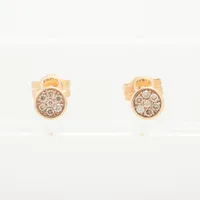 クロムハーツ タイニーE CHプラス ピアス(片耳用) 22K×14K 1.6g 1