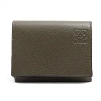 【美品】 ロエベ アナグラム スモールバーティカルウォレット 財布 □LOEWE□ロエベ アナグラム バーティカル ウォレット スモール