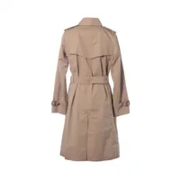 バーバリーロンドン コットン トレンチコート 38 レディース ベージュ
