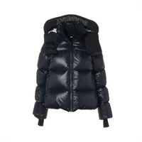 バーバリー ポリエステル×ナイロン ダウンジャケット XL メンズ