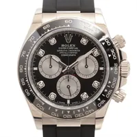 ロレックス コスモグラフデイトナ 126519LNG WG WG×ラバー AT 黒文字盤