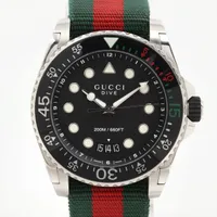 ⭐【美品希少レア】グッチ6000.L.ホワイトフェイス腕時計(稼働品) グッチ 時計｜中古ブランド品・ブランド古着通販｜ALLU（アリュー）