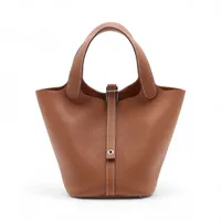 エルメス ピコタンロック18 PM トリヨンクレマンス ゴールド シルバー金具 K:2025年