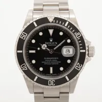ロレックス サブマリーナーデイト 16610 SS SS AT 黒文字盤 あまりごま1