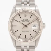 ロレックス デイトジャスト36 16234 SS×WG SS AT シルバー文字盤 あまりごま1