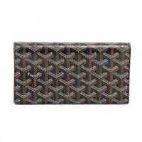 ゴヤール マティニョンGM レザー ロングウォレット レッド