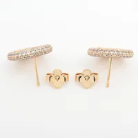 ルイヴィトン ピアス・ルイーズ バイ ナイト M00757 ラインストーン Louis Vuitton Louise by Night Earrings M00757 Rhinestone