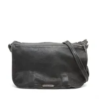 クロムハーツ フレアニー ブリーフケース ショルダー 激シボレザー トートバッグ クロムハーツ ブリーフケース レザー×925 ブラック×シルバー