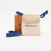 ranルイヴィトン M01777 モノグラム ピアス LE1294 片耳 ヴィトン LE1294 ピアス(両耳用) メタル シルバー M01777 ピアス