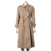 バーバリーズ ロングコート ベルト付き 裏地ノバチェック ベージュ 11AB3 バーバリーズ ロングコート ベルト付き 裏地ノバチェック