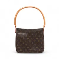 ヴィトン モノグラム ルーピングMM M51146 ブラウン