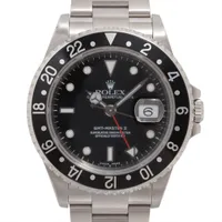 ロレックス GMTマスターⅡ 16710 SS SS AT 黒文字盤 あまりごま1