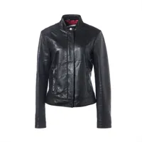 グッチ ラムスキン レザージャケット 44 メンズ ブラック 624736