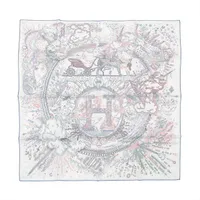 エルメス カレ90 PLEASE HOLD THE LINE プリーズ ホールド ザ