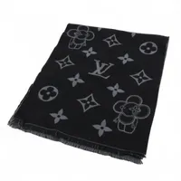 ヴィトンのマフラー ヴィトン M75833 エシャルプ・ロゴマニア シャイン GM1127