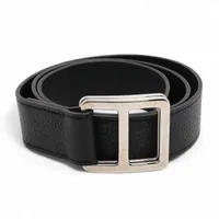 ⭐️美品⭐️シャネル ココマーク クローバー チェーンベルト GP×革 黒