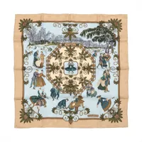 エルメス カレ90 PARURES DES MAHARAJAS マハラジャの装身具