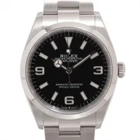 ロレックス エクスプローラー36 124270 SS SS AT 黒文字盤