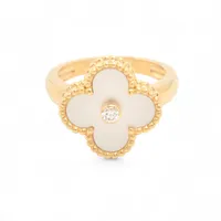 ヴァンクリーフ&アーペル ヴィンテージアルハンブラ オニキス ダイヤ