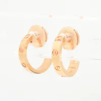 カルティエ ラブ シングルピアス 750(YG) 1.2g A3335722｜中古ブランド