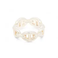 Hermès Galop Ring 50 925 14.9g Silver A3936739｜Pre-owned brand