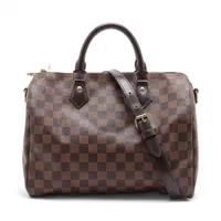 ヴィトン ダミエ スピーディバンドリエール30 N41367 ブラウン