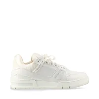 Louis Vuitton LV Trainer Line Leather Sneakers 6 1/2 Men's White
