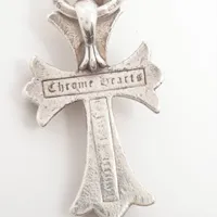 クロムハーツ スモールCHクロス Wベイル ペンダントトップ 925 22.7g