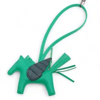 ❤未使用品❤タツノオトシゴチャーム ターコイズ エルメス B刻印 箱付き エルメス イポ タツノオトシゴ B刻印：2023年 チャーム