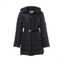 PRADA 290364 ダウンコート トライアングルロゴ