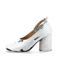 シャネル ココマーク ターンロック レザー×パテント ストラップ