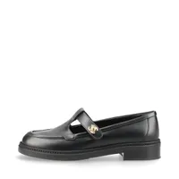 シャネル ココマーク チェーン レザー ローファー 35 レディース