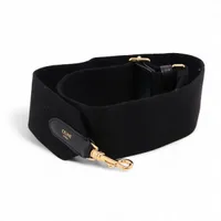 ロエベ ショルダーストラップ レザー ブラック A3114378｜中古