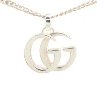 グッチ インターロッキングG アラベスク ネックレス 925 7.0g
