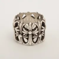 クロムハーツ セメタリークロス リング 925 22.7g 21.5号 A3986429