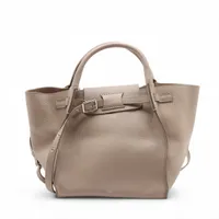 セリーヌ ラゲージ ナノショッパー レザー 2WAYハンドバッグ