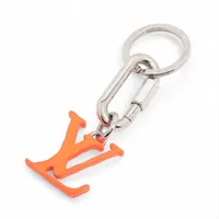 【鑑定済】 ヴィトン　LVチャーム　M67224 FL1174 レザー　ロープ LOUIS VUITTON ルイヴィトン M67224 レザー ロープ キーリング