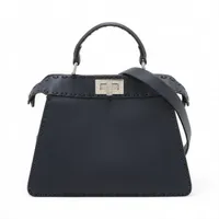 フェンディ2way ミニピーカブー ハンドバッグ ショルダー レザー グレージュ 楽天市場】フェンディ FENDI ミニピーカブー 2wayショルダー