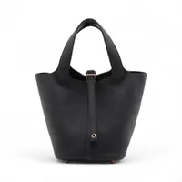 エルメス ピコタンロック18 PM トリヨンクレマンス ブラック ゴールド金具 K:2025年