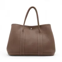 ［極美品］エルメス　ジャルディニエ PM アマゾニア　ゴム樹脂加工 □F刻印 極美品］エルメス ジャルディニエ PM アマゾニア ゴム樹脂加工 □F刻印