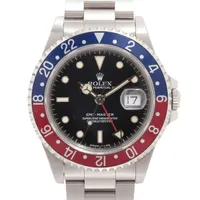 ロレックス GMTマスター 16700 SS SS AT 黒文字盤