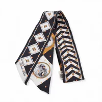 HERMESエルメス　ツイリー　首輪と犬　シルクスカーフ エルメス ツイリー colliers et chiens 首輪と犬 スカーフ