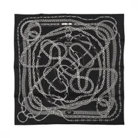 エルメス　アニマルバンダナ　河原シンスケ エルメス アニマル バンダナ フルール ペルレ スカーフ シルク