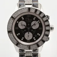 クリスチャンディオール マリス D78-1091 SS QZ シェル文字盤